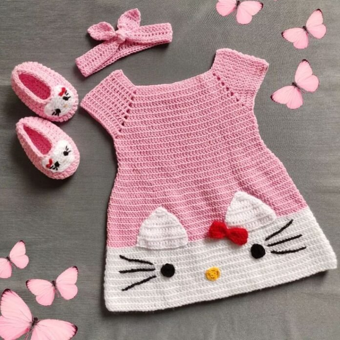 Hello Kitty Crochet Dress - Ilovecrafts